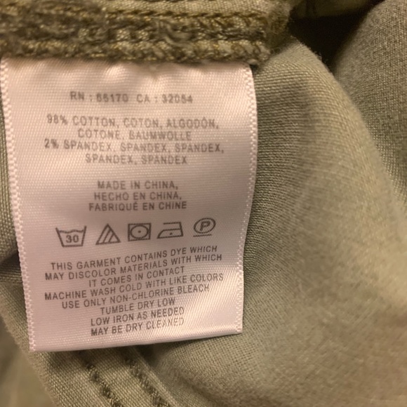 Anthropologie Hei Hei Cargo Utility Pants. Size 26 - Picture 6 of 6